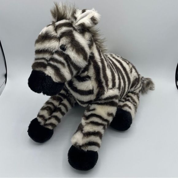 Animal Planet | Toys | Animalplanet 206 Zebra Plush Striped Floppy ...